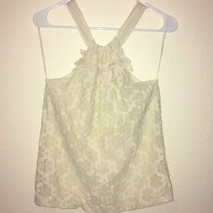 Ella Moss lace halter top